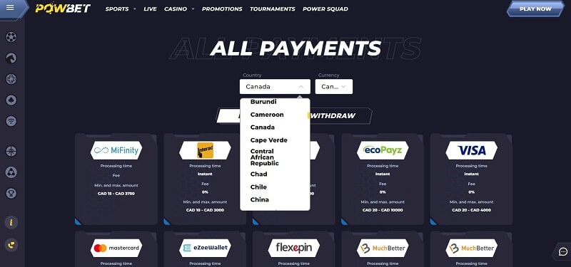 Step 4 - horse racing betting sites in Canada