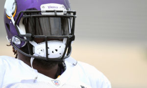 August 4, 2016: Minnesota Vikings Sharrif Floyd (73) during NFL training camp on the campus of Minnesota State University in Mankato, MN.   (Photo by Nick Wosika/Icon Sportswire)