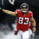 11 September 2016: Atlanta Falcons tight end Jacob Tamme (83) is introduced in the Tampa Bay Buccaneers 31-24 victory over the Atlanta Falcons at the Georgia Dome in Atlanta Georgia.