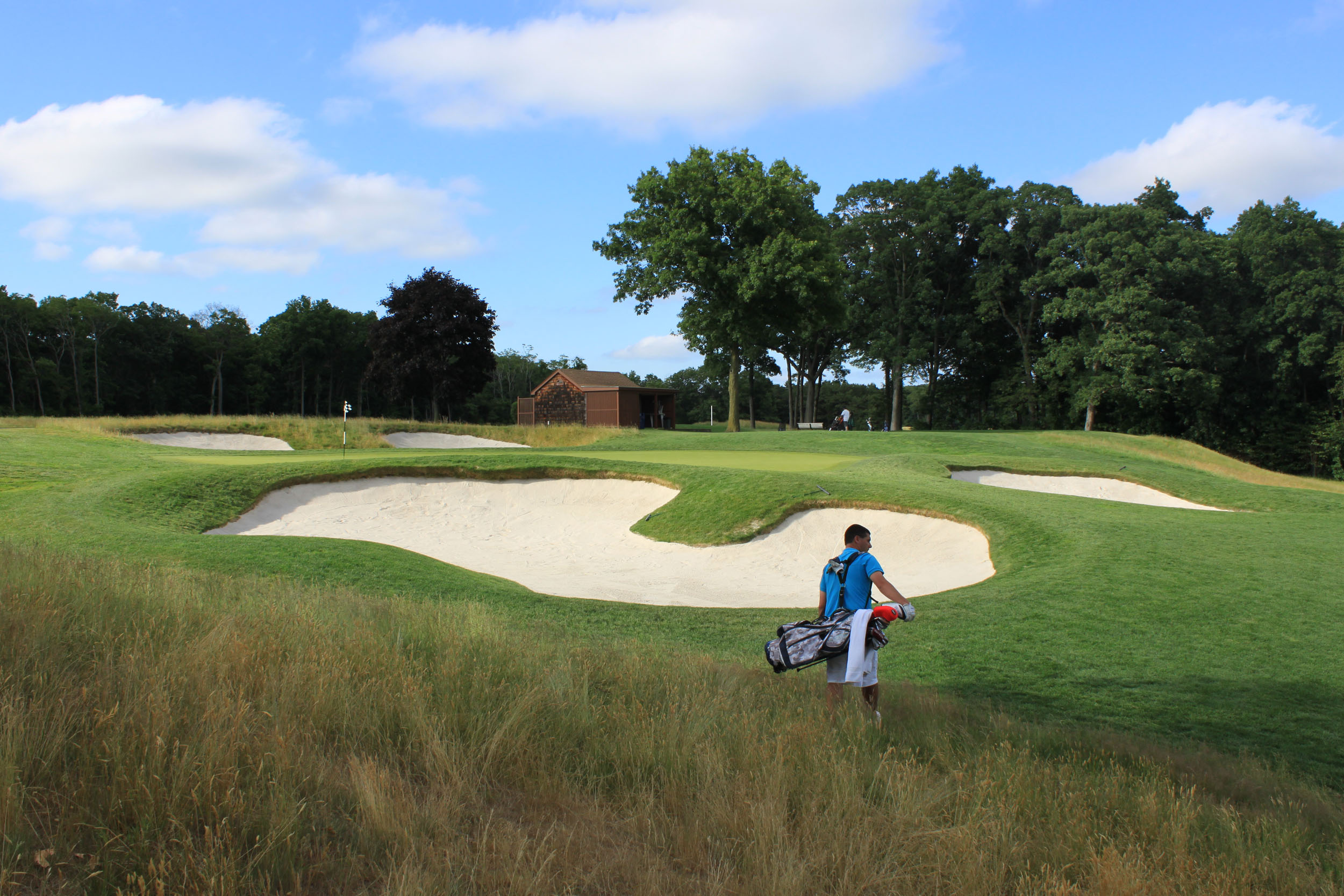 bethpage5th green