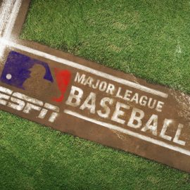Major League Baseball on ESPN logo