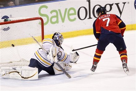 Dmitry Kulikov, Ryan Miller