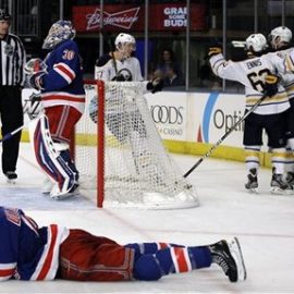 Michael Del Zotto, Henrik Lundqvist, Tyler Ennis