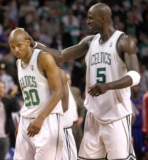Ray Allen Kevin Garnett