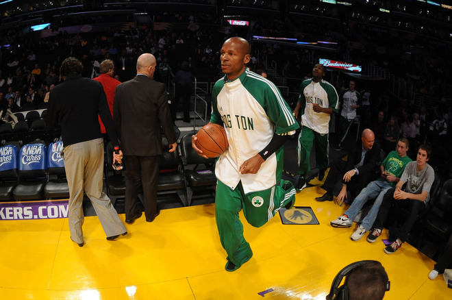 Boston Celtics v Los Angeles Lakers