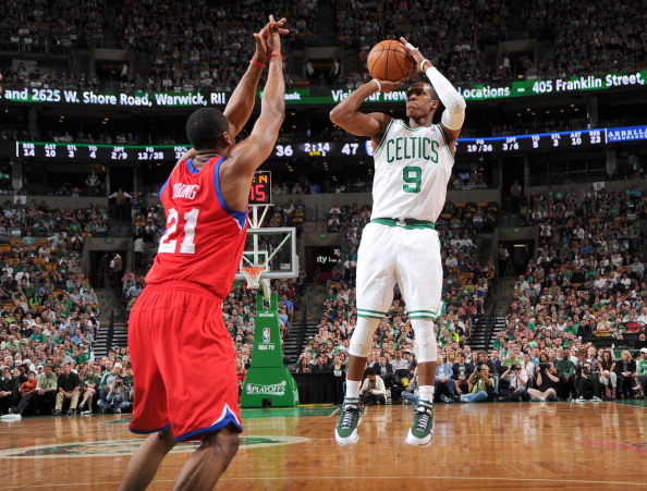 Philadelphia 76ers v Boston Celtics - Game One
