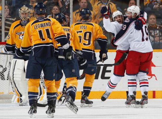Predators lose opener to Blue Jackets