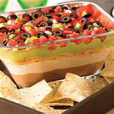 Seven_Layer_Fiesta_Dip Recipe