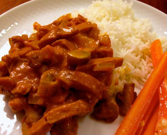 korv-stroganoff