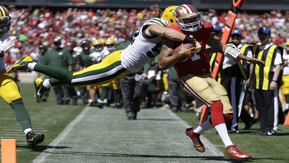 Colin Kaepernick, Clay Matthews