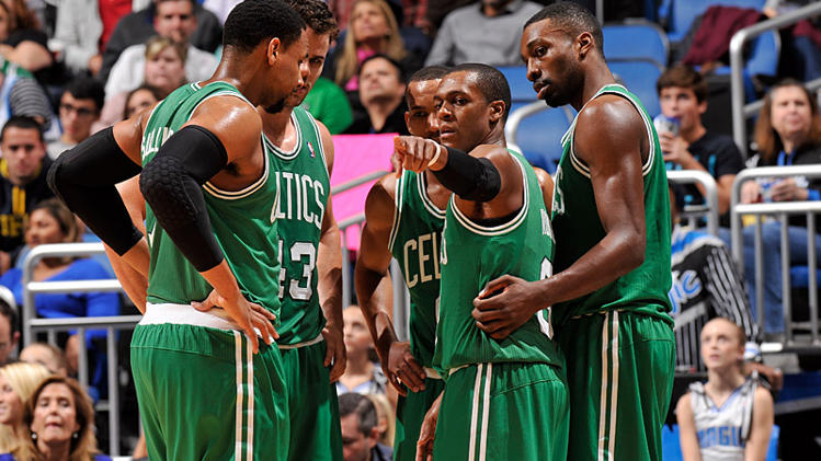 rondo huddle vs miami