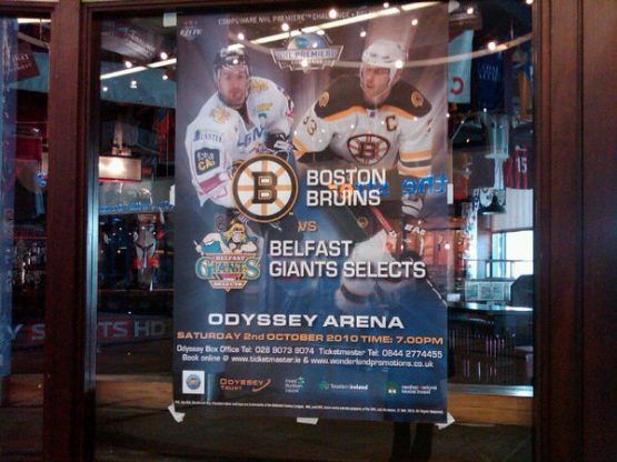 belfastgiantsvsbruinsposter