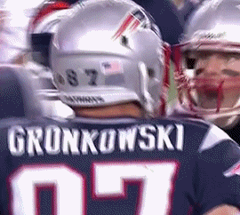 brady gronkowski freak out