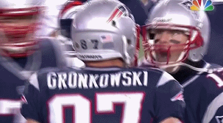 brady gronkowski freak out