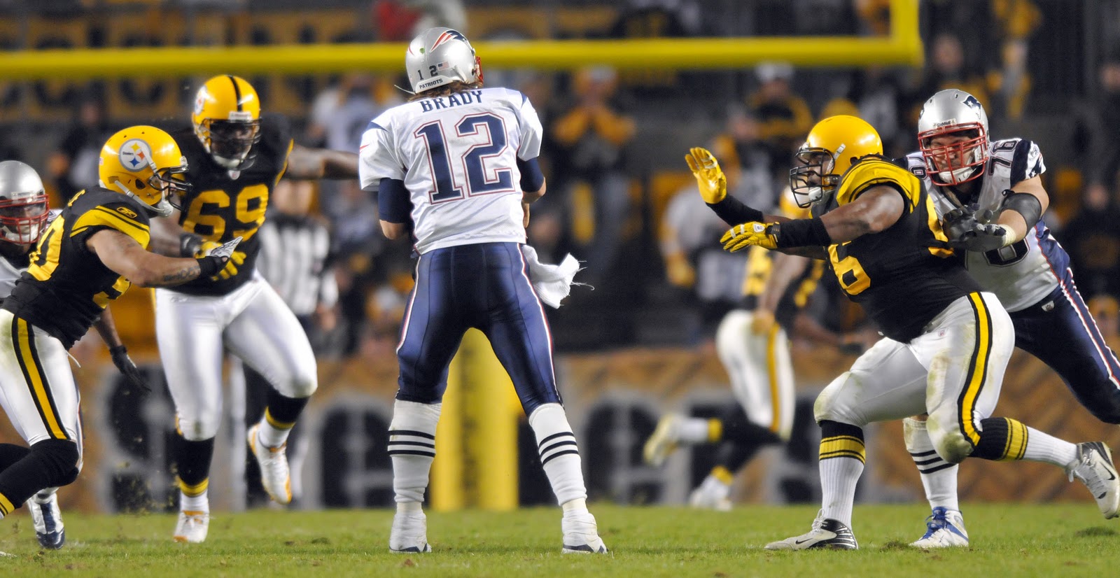 tom brady under center steelers