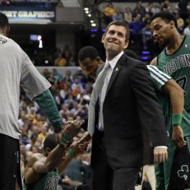 brad stevens helps rondo up