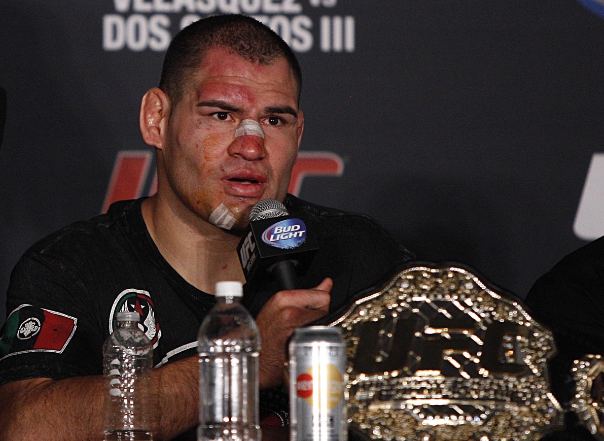 Cain Velasquez UFC 166 post fight press      conference