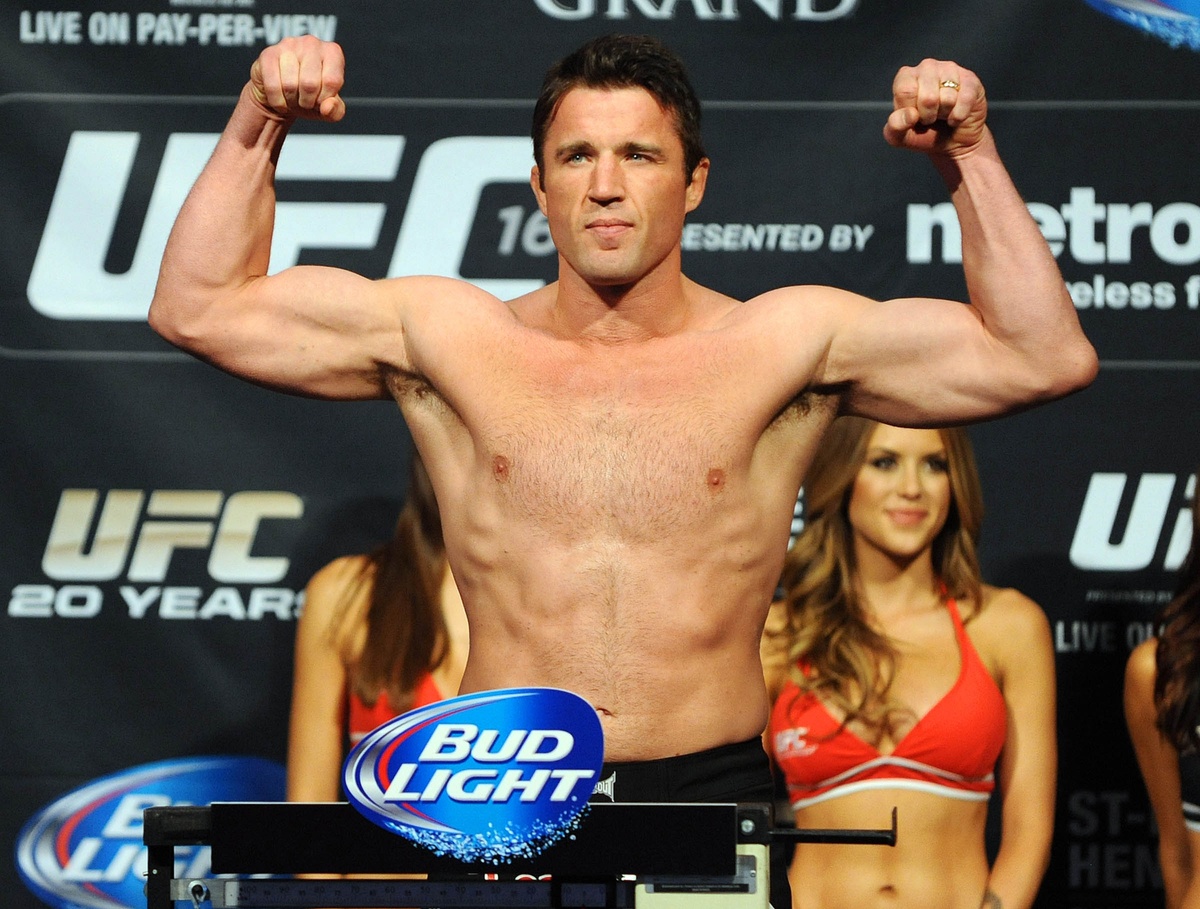 Chael Sonnen UFC 167 weigh-ins