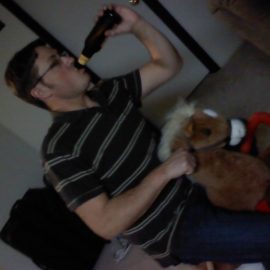 dougrockingminiponybeer