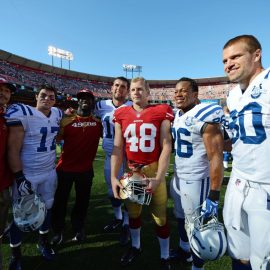Stanford reunion Colts 49ers Kyle Terada USATS