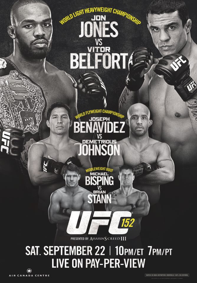 ufc 152 poster