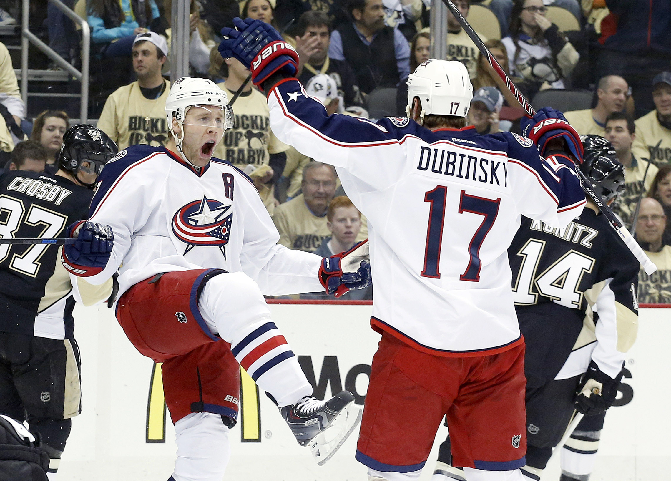 NHL: Stanley Cup Playoffs-Columbus Blue Jackets at Pittsburgh Penguins