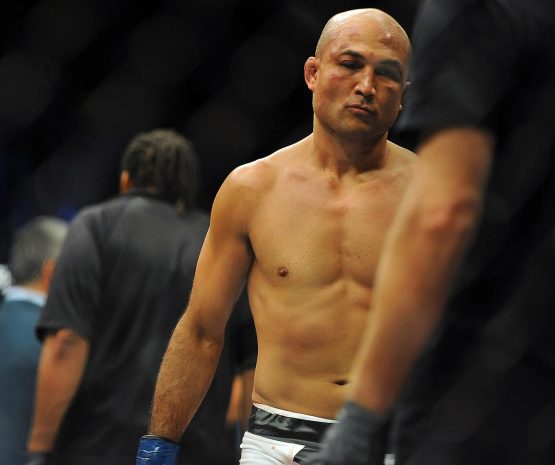 bj penn dejected after tuf 19 finale loss to frankie edgar