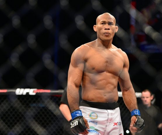 ronaldo 'jacare' souza before yushin okami      fight