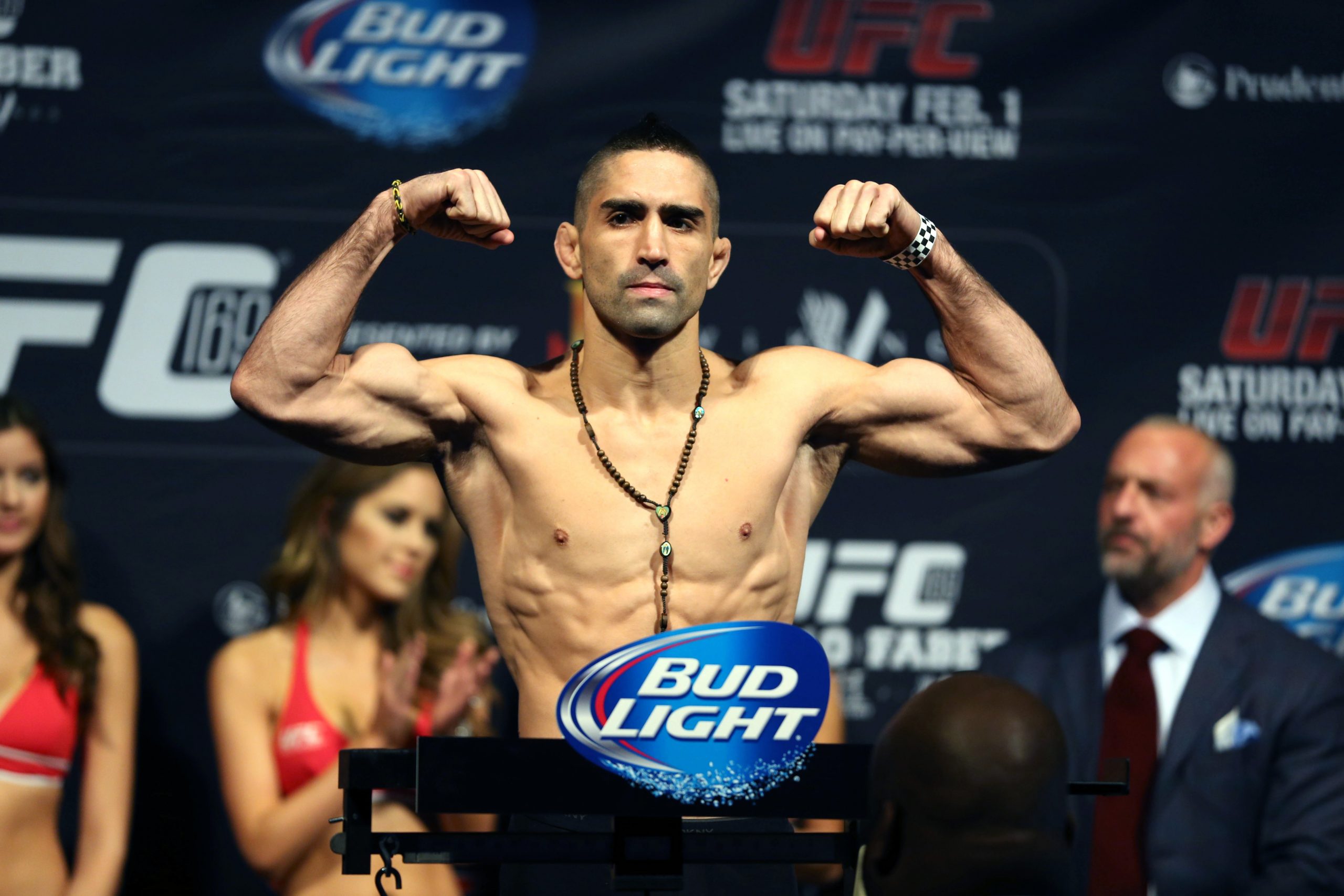 MMA: UFC 169-Weigh-ins