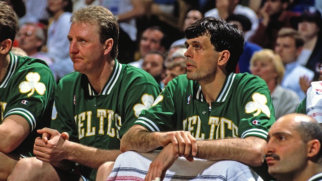 1991 NBA Playoffs: Kevin McHale and Larry Bird