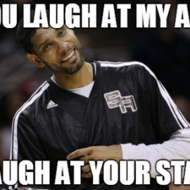 TD Laughing meme