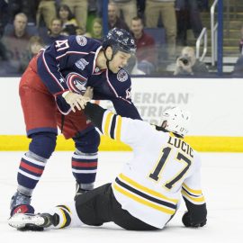 NHL: NOV 21 Bruins at Blue Jackets