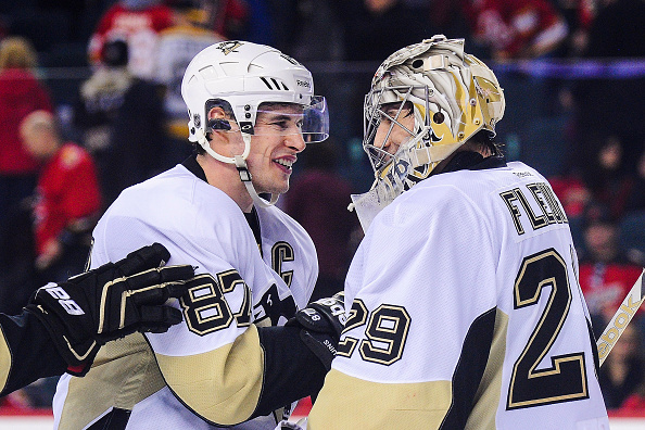 Pittsburgh Penguins v Calgary Flames