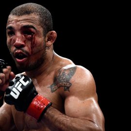 jose aldo bloody
