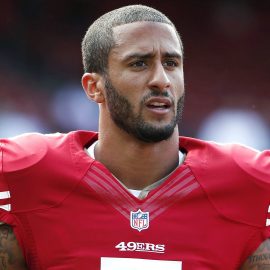 File photo of San Francisco 49ers' Kaepernick before their NFL pre-season football game against Denver Broncos in San Francisco