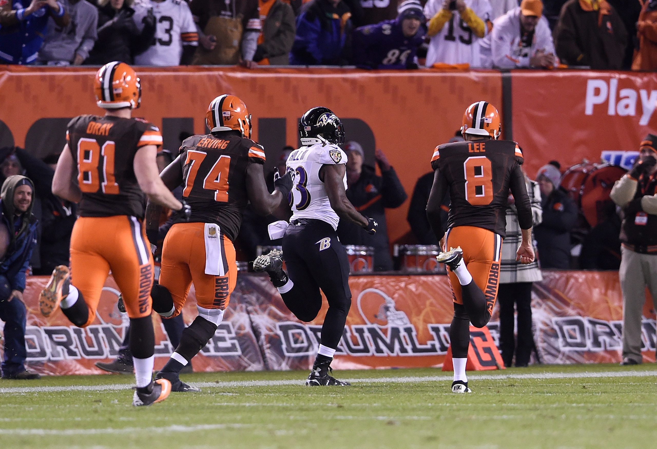 Baltimore Ravens v Cleveland Browns