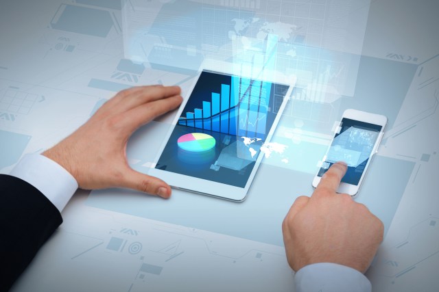 business, internet and technology concept - close up of business