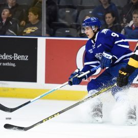 Michael McLeod of the Mississauga Steelheads. Photo by Aaron Bell/OHL Images