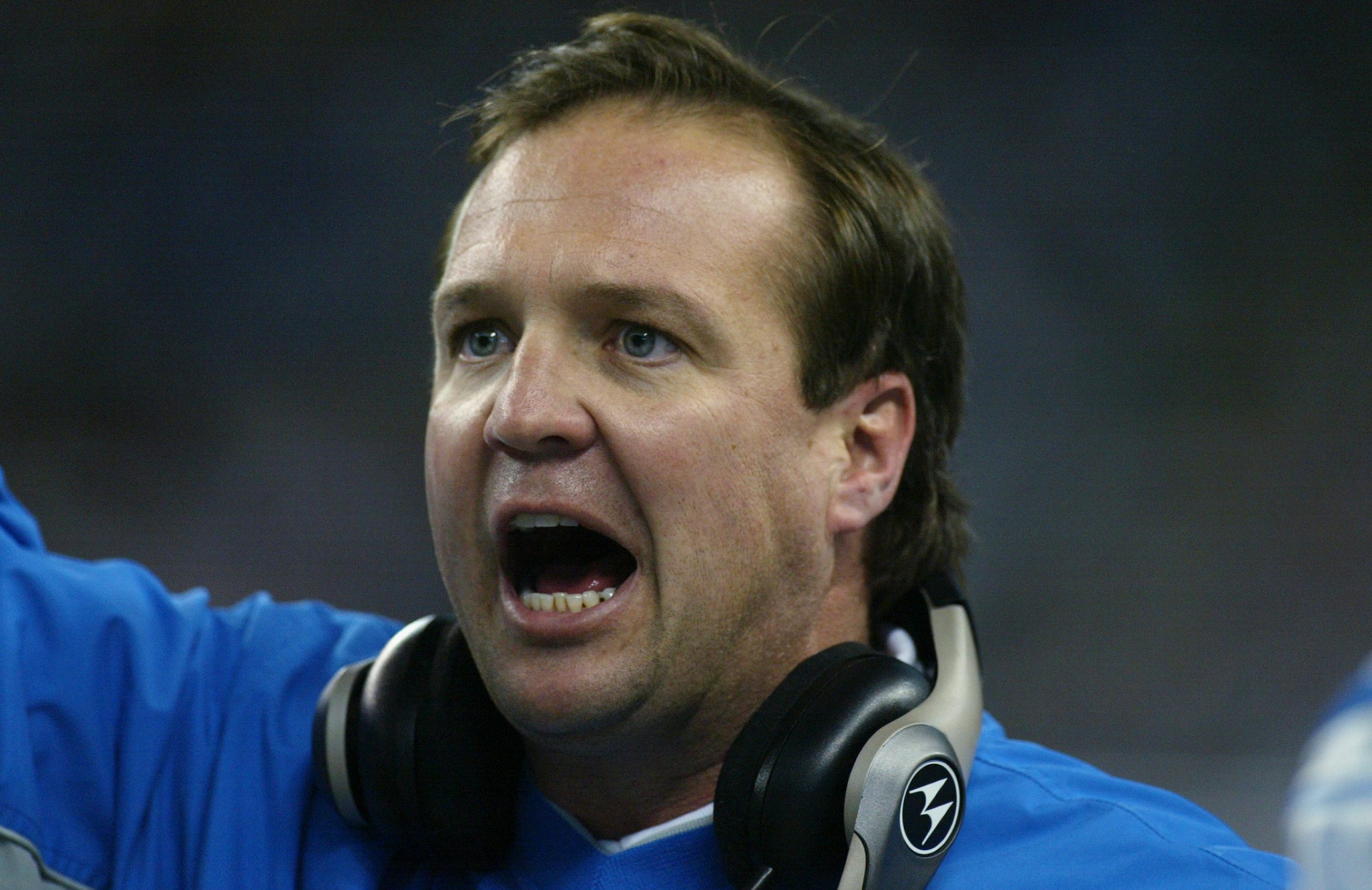 Head coach Marty Mornhinweg