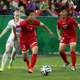 Korea DPR v USA: Quarter Final - FIFA U-20 Women's World Cup Canada 2014