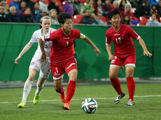 Korea DPR v USA: Quarter Final - FIFA U-20 Women's World Cup Canada 2014