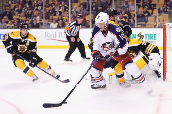 Columbus Blue Jackets v Boston Bruins