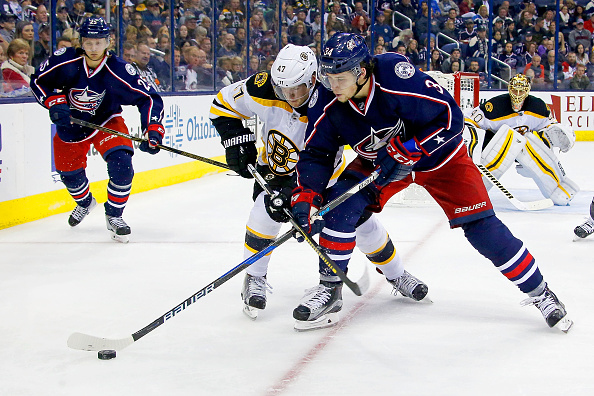 Boston Bruins v Columbus Blue Jackets