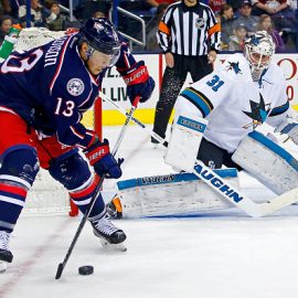 San Jose Sharks v Columbus Blue Jackets
