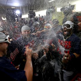 ALCS - Cleveland Indians v Toronto Blue Jays - Game Five