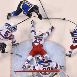 NHL: New York Rangers at St. Louis Blues
