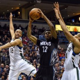 NBA: Minnesota Timberwolves at Milwaukee Bucks