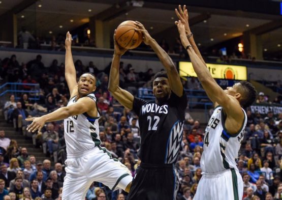 NBA: Minnesota Timberwolves at Milwaukee Bucks