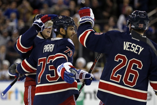 NHL: Boston Bruins at New York Rangers