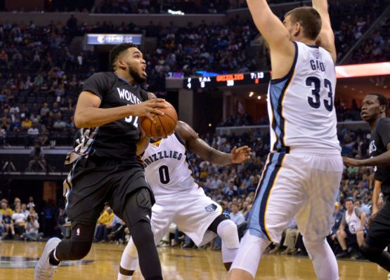Karl-Anthony Towns, JaMychal Green, Marc Gasol